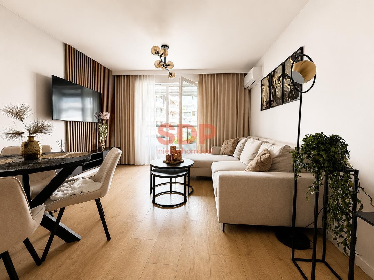 Nowoczesne 2 pokoje | klimatyzacja | balkon | garaż | — attēls 1