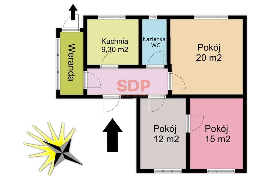 Idealne dla rodziny / 3 pokoje / 66 m2 / ogród / garaż - Immagine 1