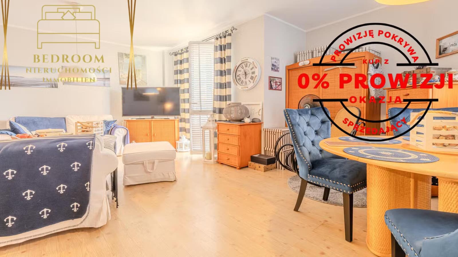 Mieszkanie 2 pokojowe przy deptaku w centrum miasta - 2 balkony - Obrázek 1