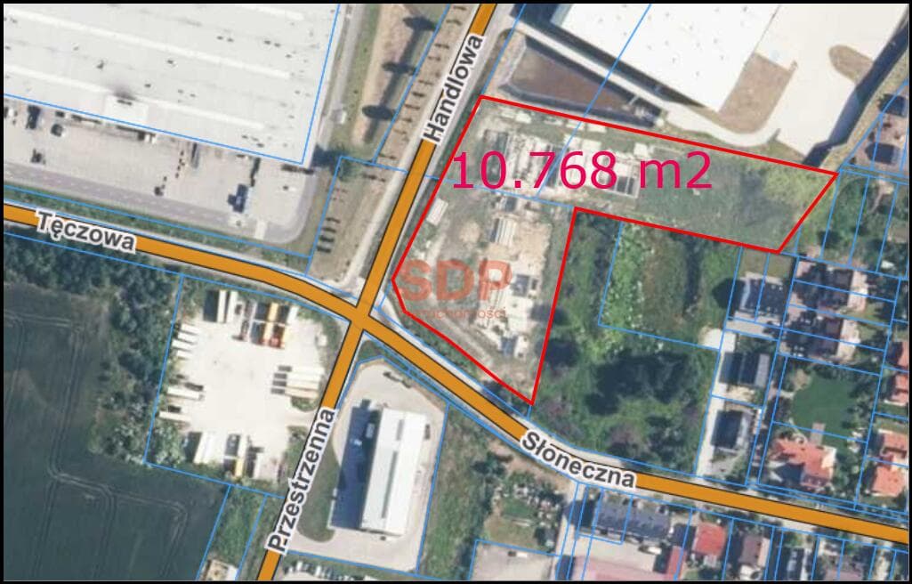Bielany Wrocławskie - działka usługowa, 10.768 m2, mpzp