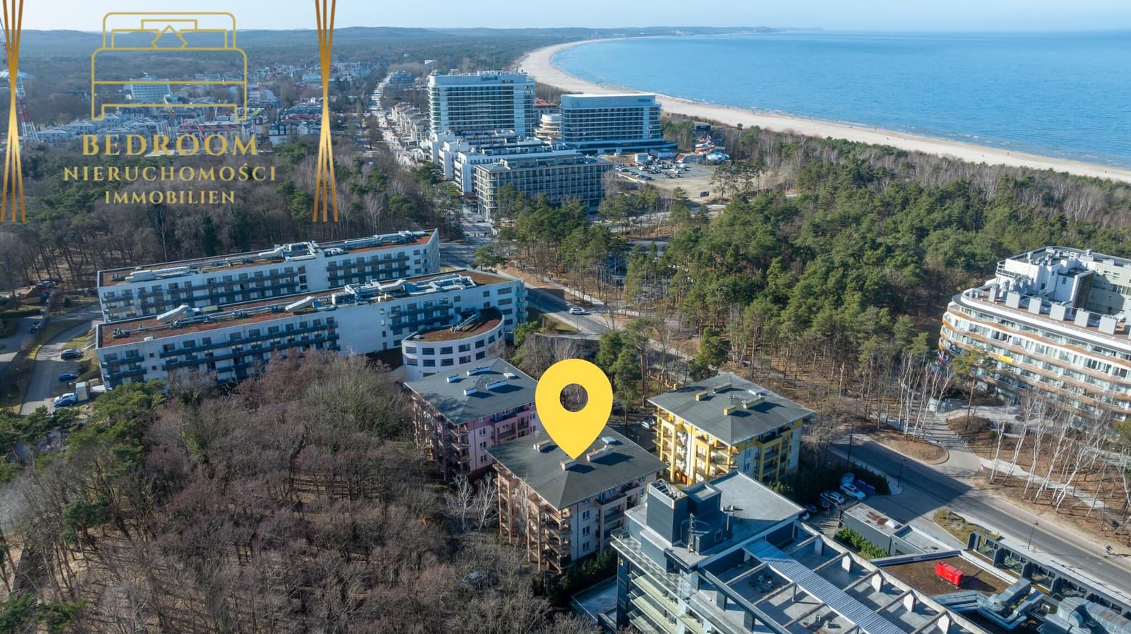 Apartament 150m od plaży na zamkniętym osiedlu Villa Park
