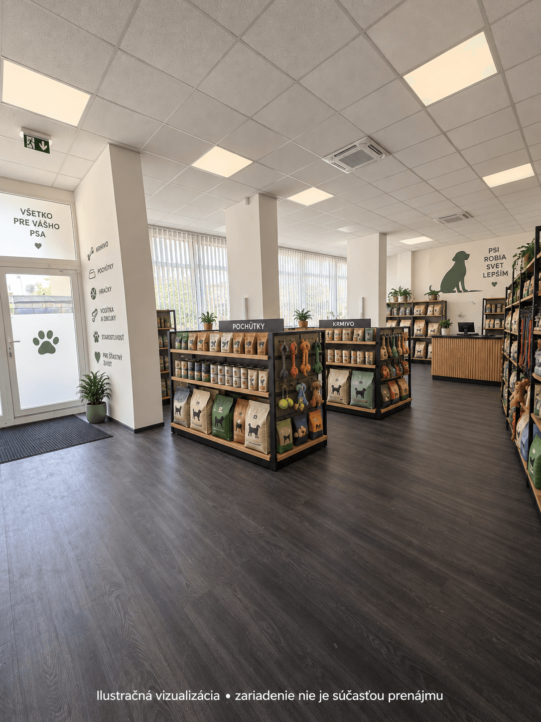 Vaše štúdio alebo showroom v Petržalke: 120 m² s vlastným zázemím - Obrázek 1