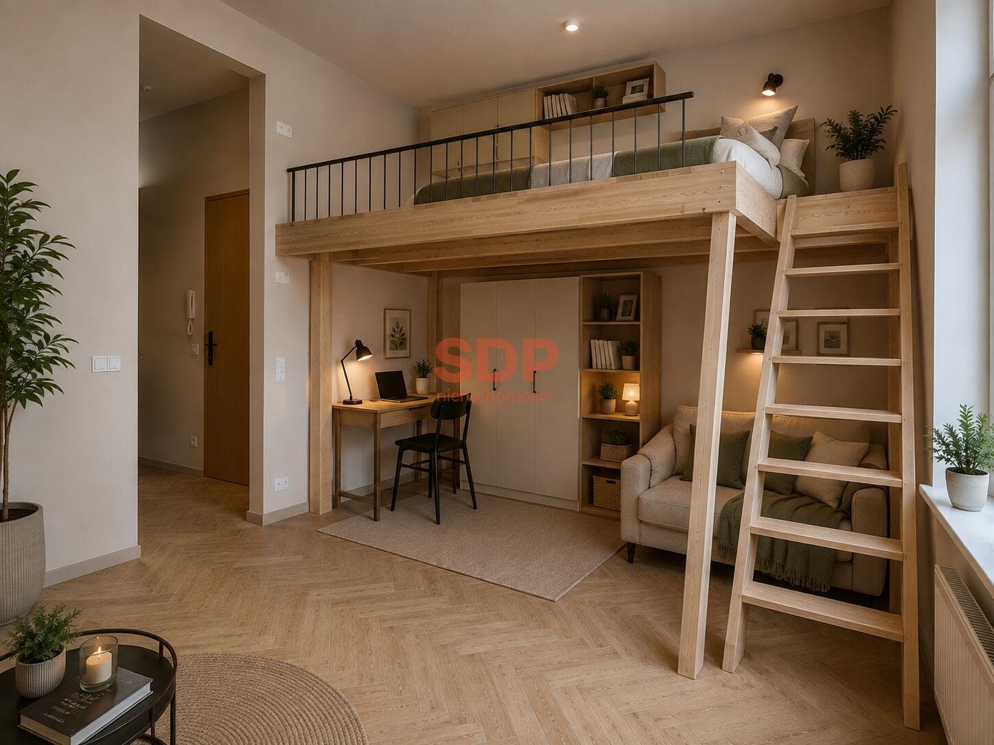 Nowoczesny apartament z antresolą | Historyczna kamienica na Szewskiej - Obrázek 1