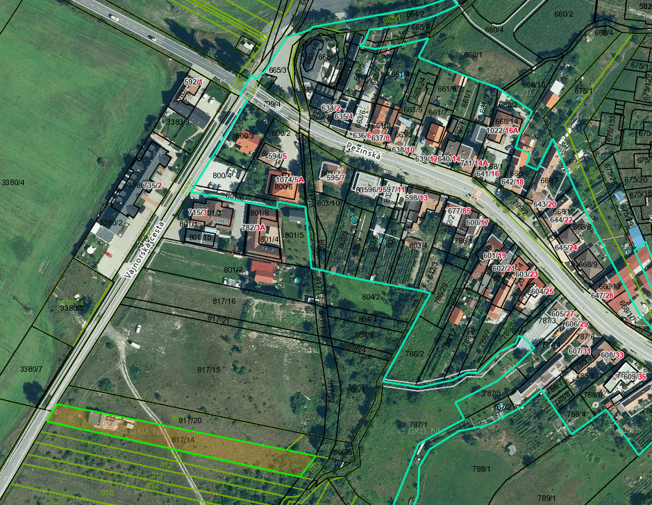 Na Predaj stavebný pozemok pre RD s potenciálom Slovensý Grob 2060m2 - Obrázek 1