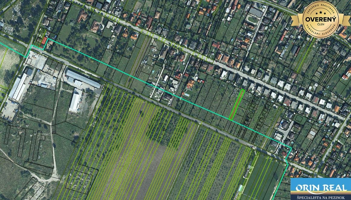 Na predaj stavebný pozemok v obci Réca 1061m2 - Obrázek 1