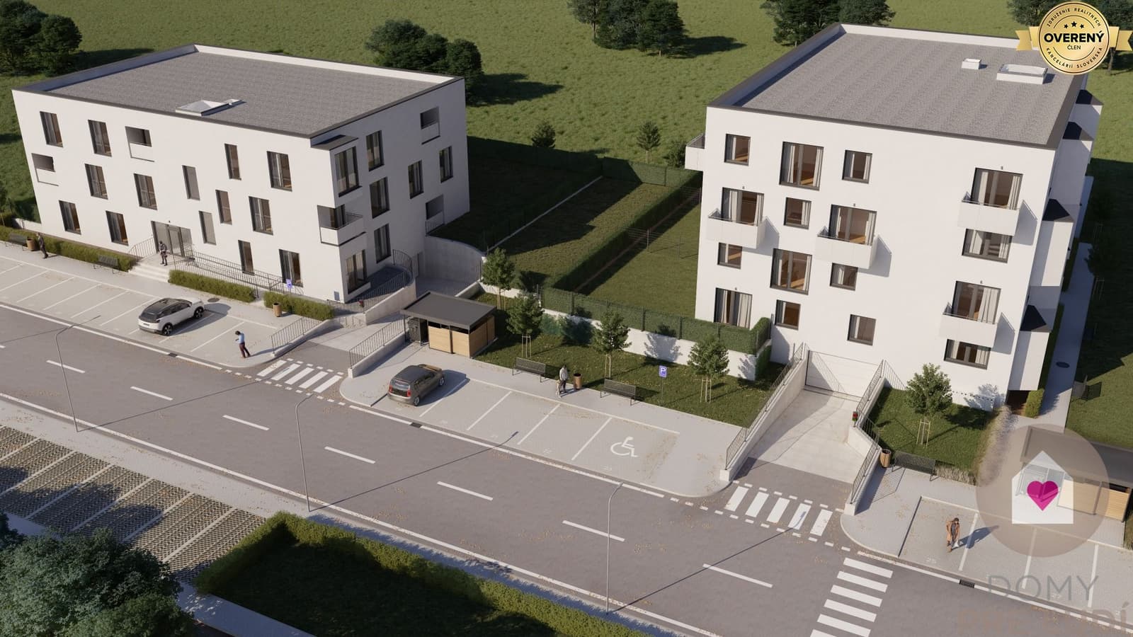 VO VÝSTAVBE: 2 IZBOVÝ BYT (F1) S PIVNICOU a 216 m2 ZÁHRADOU - Obrázek 1