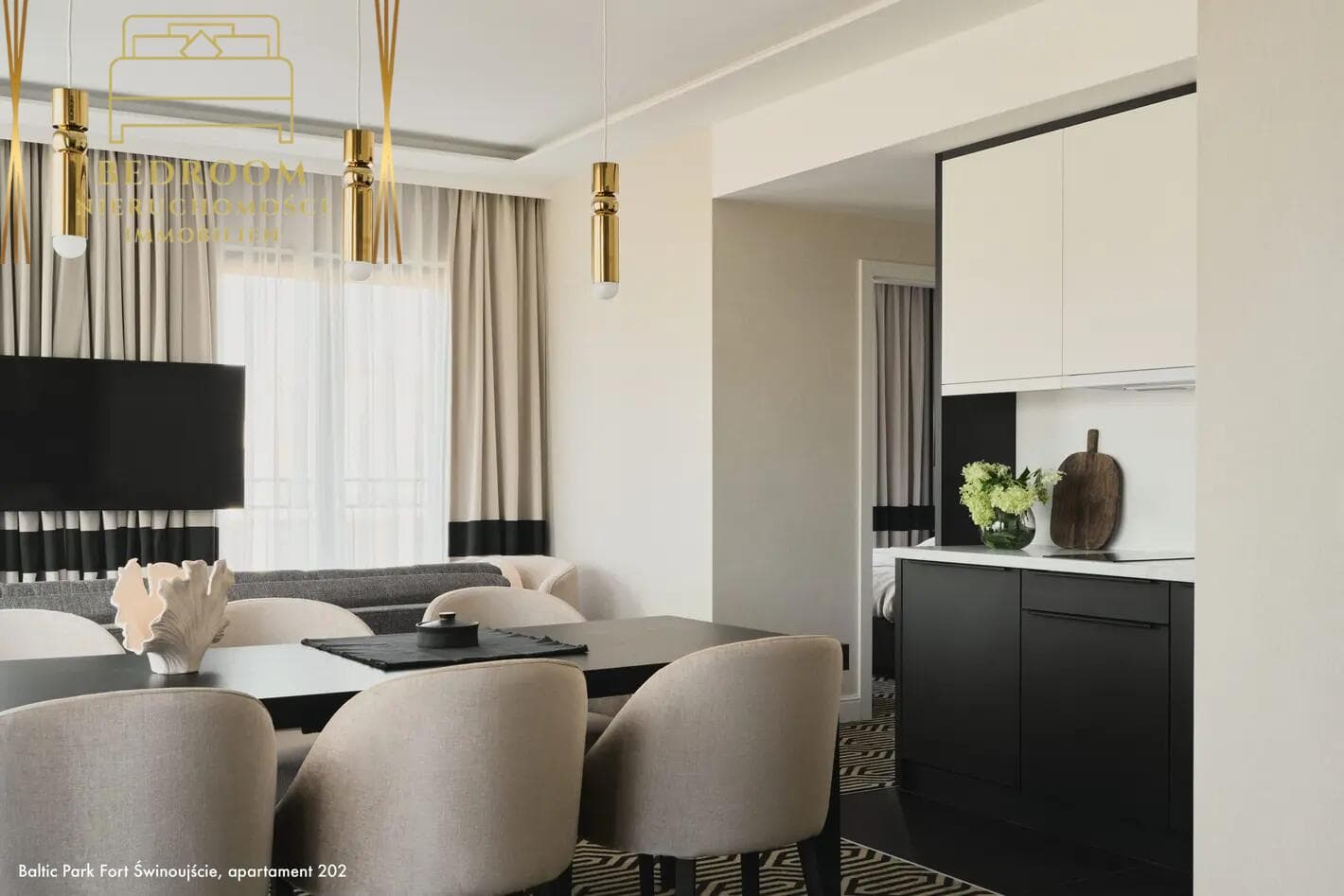 Apartament 2 pokojowy w pierwszej linii brzegowej - Baltic Park Fort