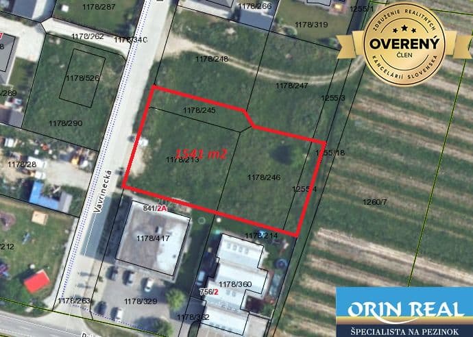 ,,,PRIPRAVUJEME,,, PREDAJ SP V LIMBACHU - 1541 m2 – billede 1
