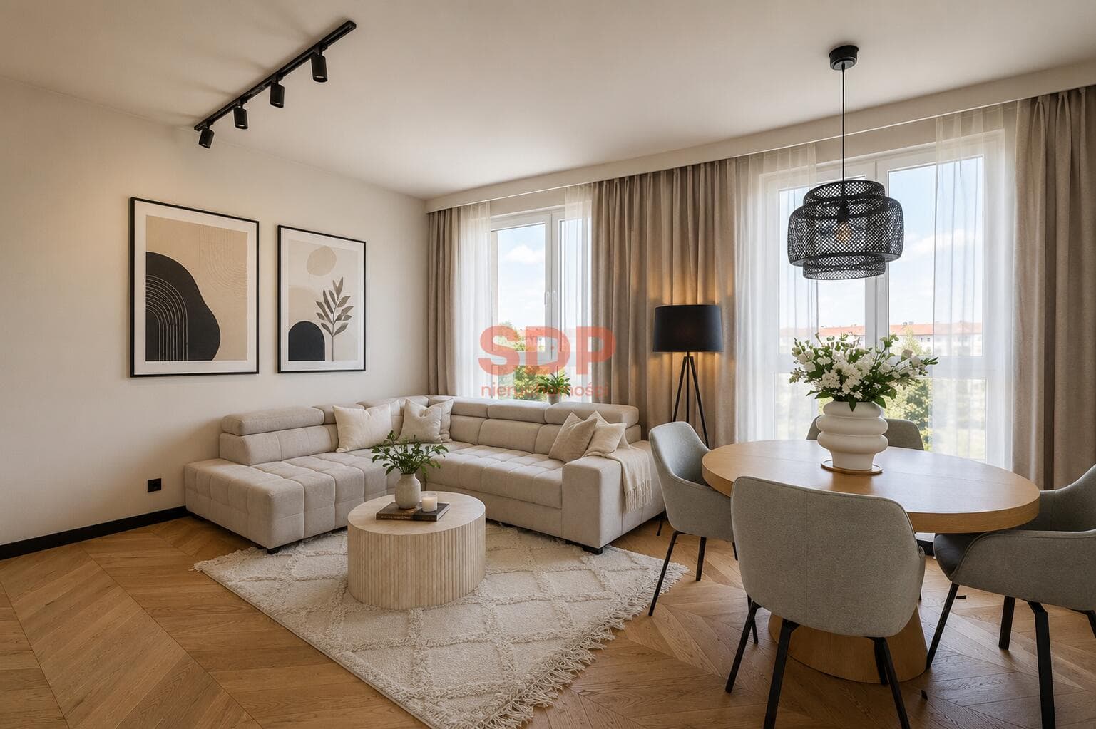 Ogród 80 m² na dachu | Pełne światła | 4 pok z balkonem – billede 1