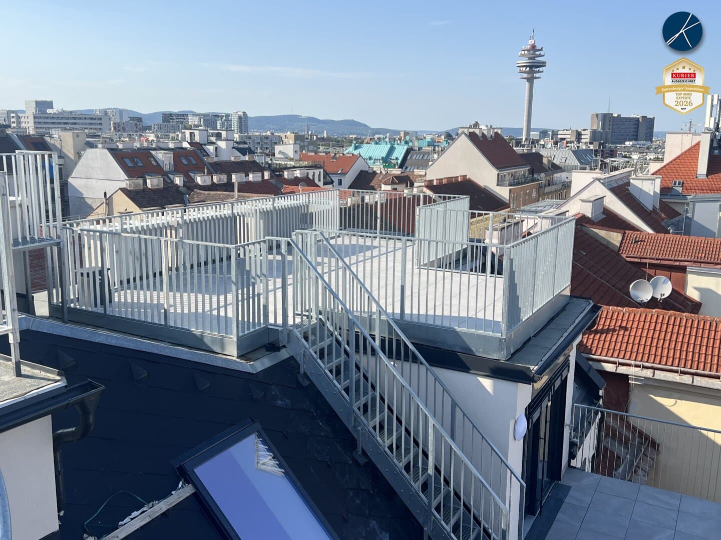 Superprojekt: ''Über den Baumwipfeln" TOP 53 MIT BALKON, PANORAMA-DACHTERRASSE & WIEN-BLICK - Obrázek 1