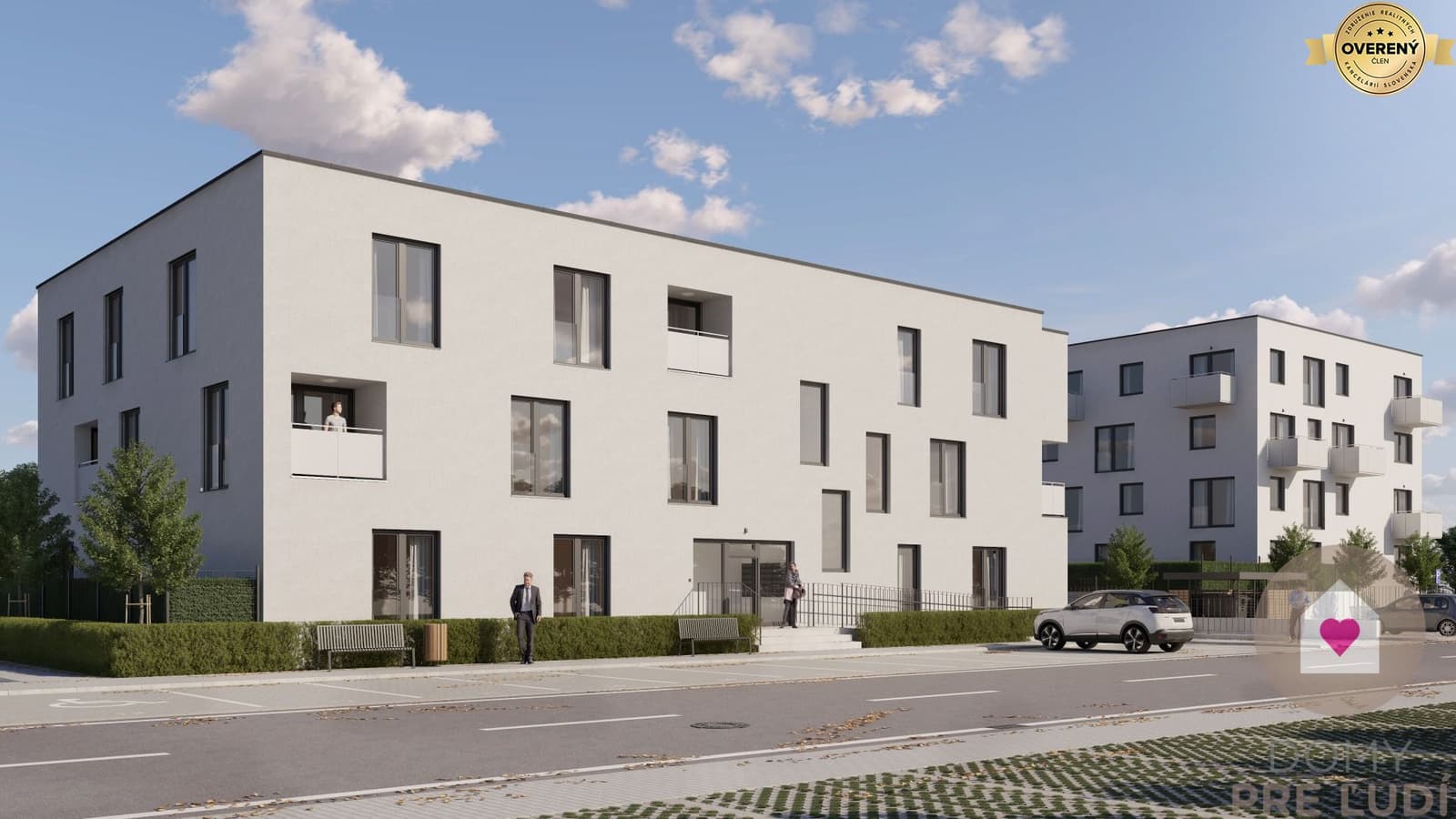 VO VÝSTAVBE: 2 IZBOVÝ BYT (B1) S PIVNICOU (47,27 m2) a 36 m2 ZÁHRADKOU – billede 1