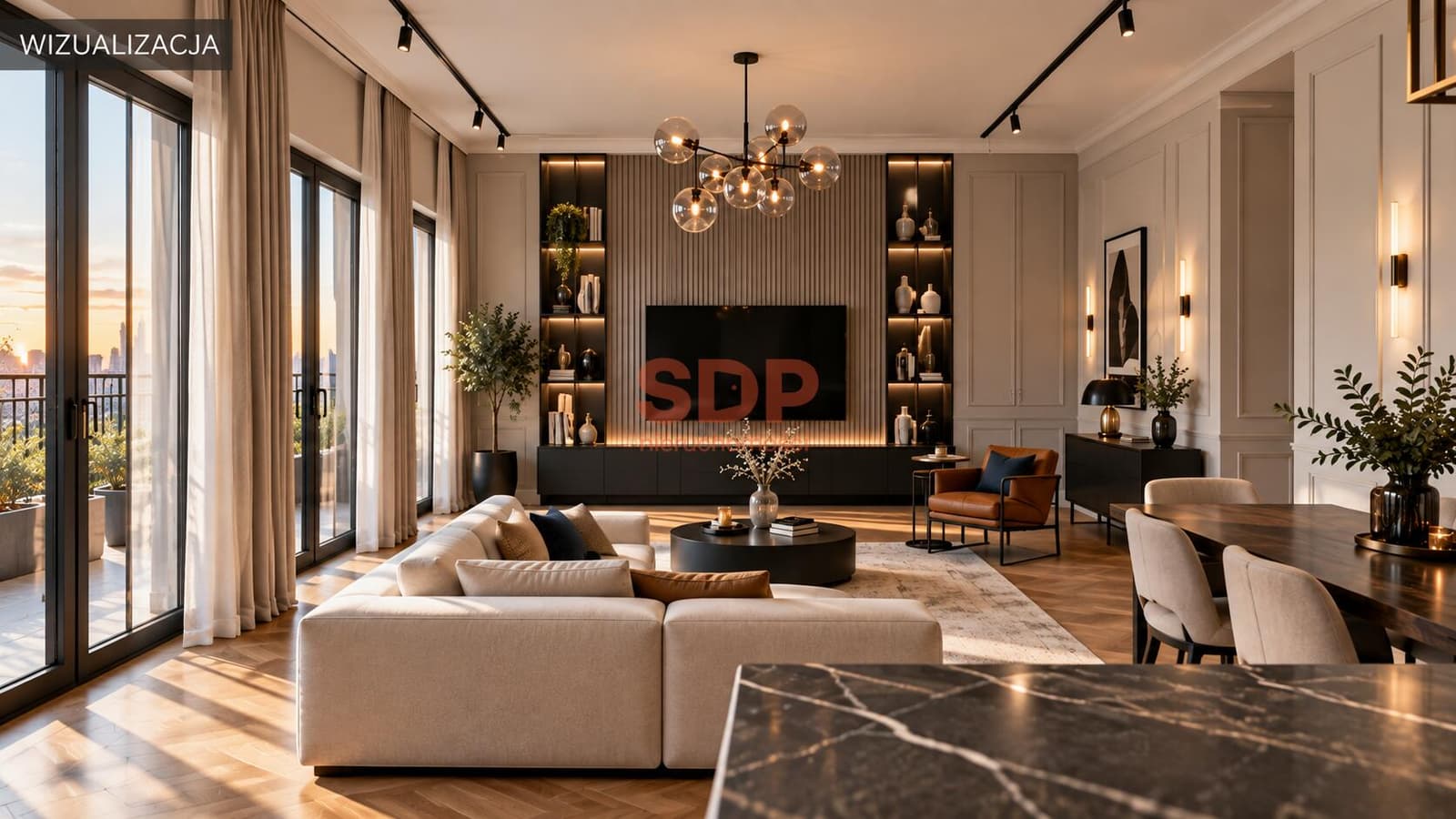 Luksusowy apartament z salonem o pow. 54,55 m2 - Imagen 1