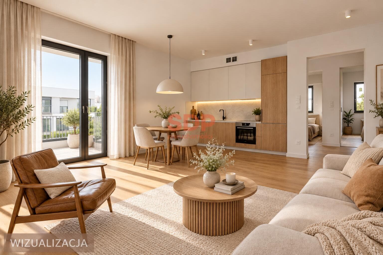 Nowe 3 pokoje | 63,61 m2 | Bielany | Stwórz swój własny klimat