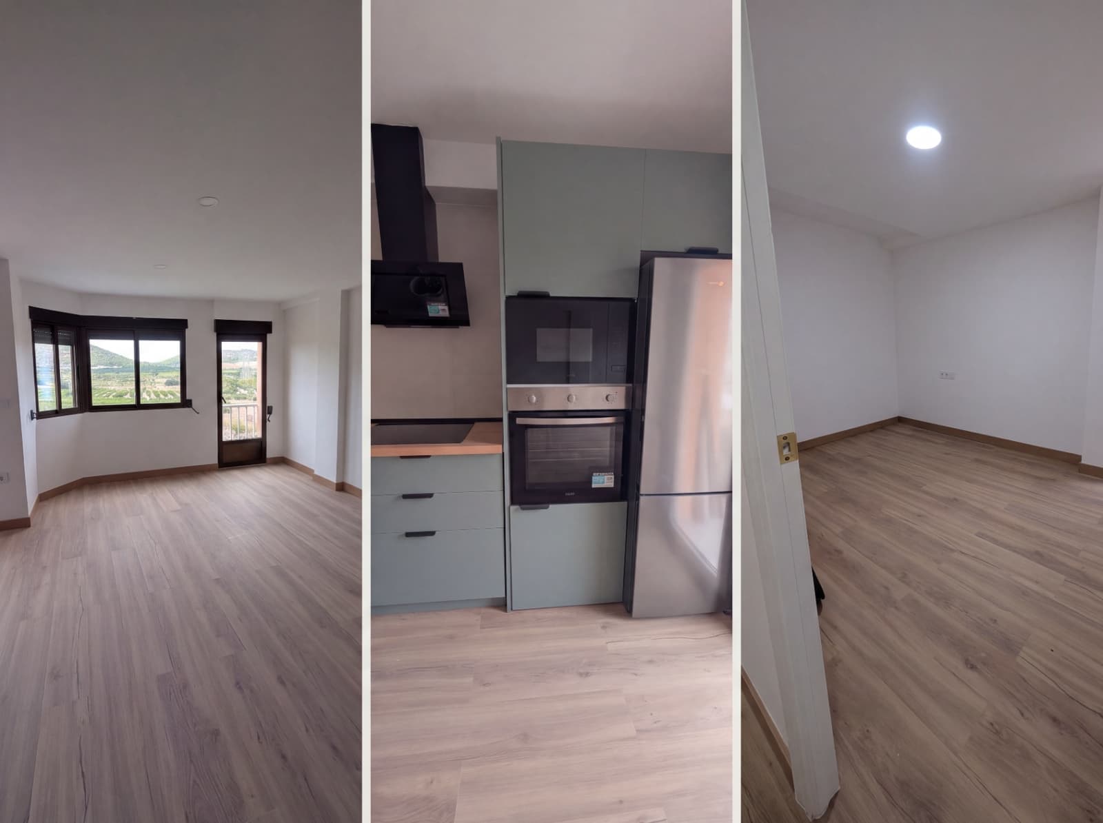 Piso reformado de 3 habitaciones con balcón y vistas a la montaña — Sagunto