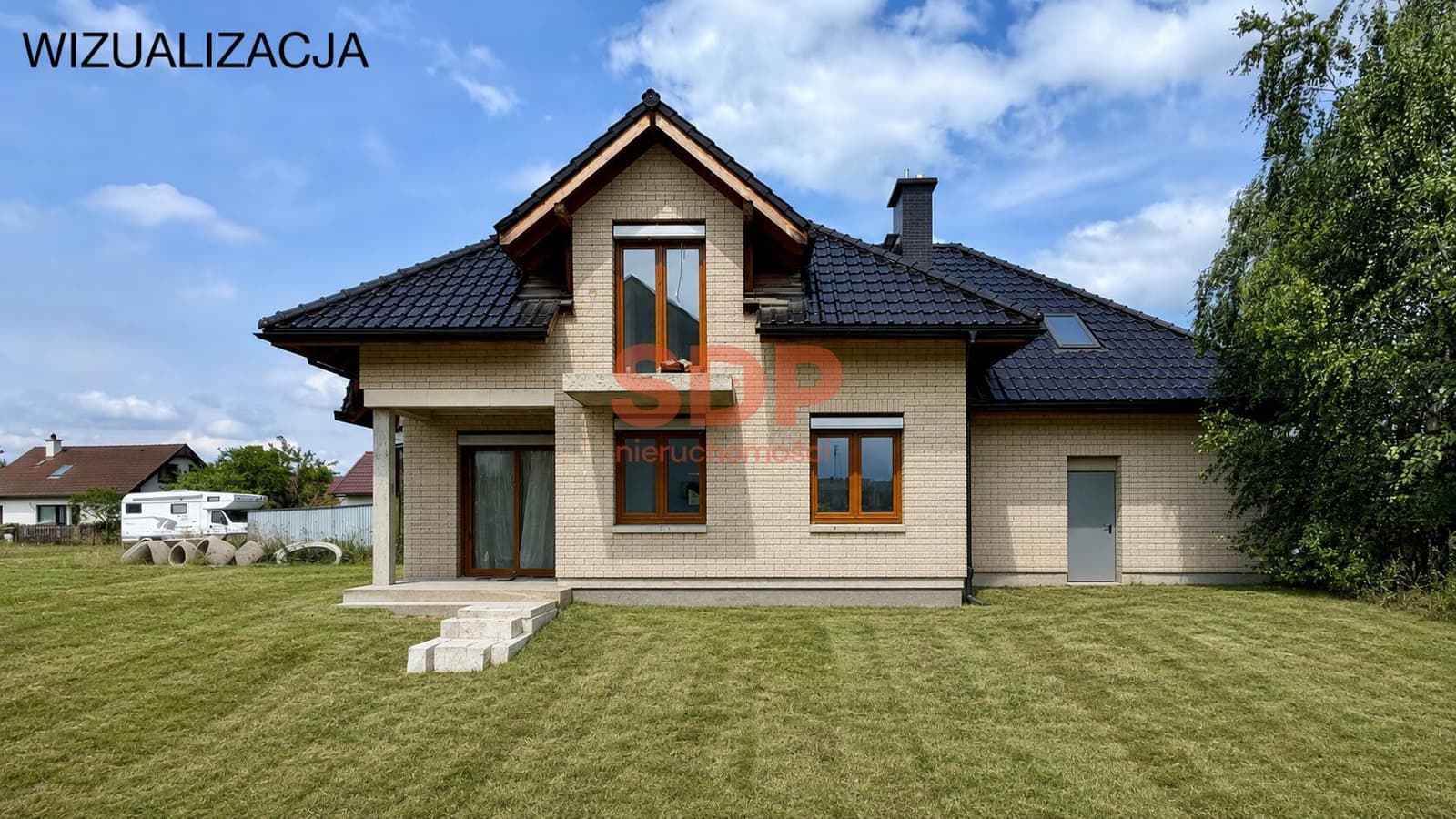 Wolnostojący dom 218m2 na działce 1000m2