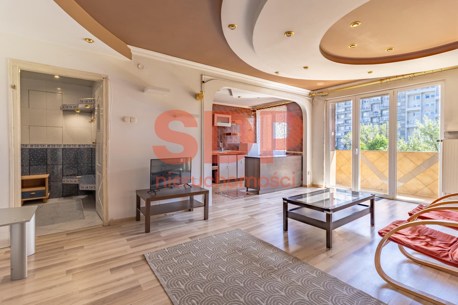 2 pokoje | 51,83 m2 | Balkon typu loggia | Piotrkowska – 1 nuotrauka