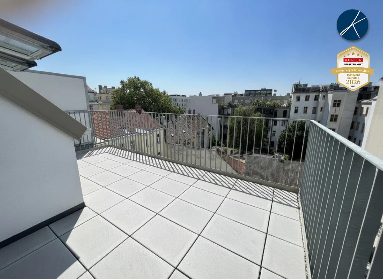 Bahnhof Floridsdorf U6: Hochwertige Erstbezug-Terrassenwohnung in Ruhelage - mit Tiefgarage! - Image 1