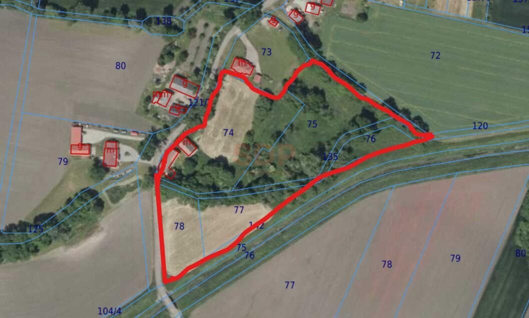 Działka 1,74 ha /dom do remontu / siedlisko – mynd 1